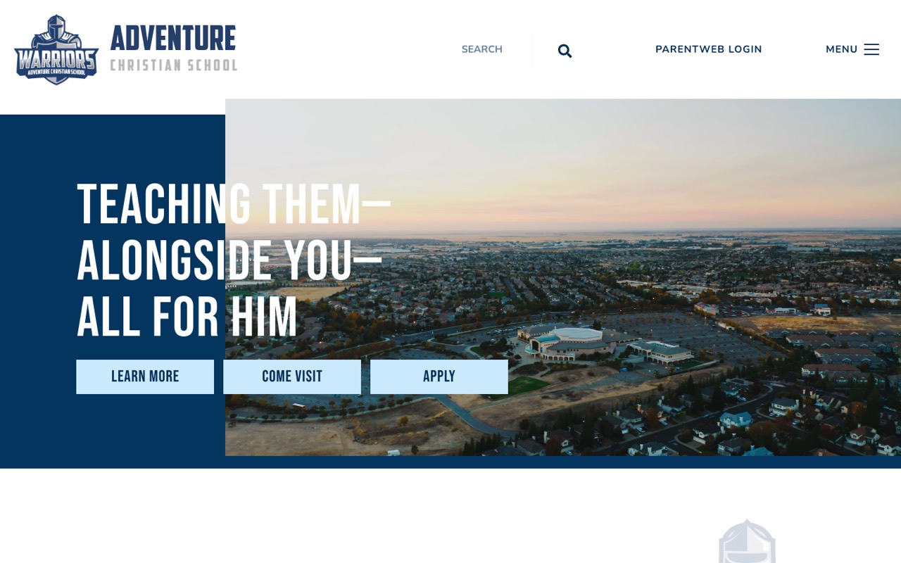 Screenshot of Adventure Christian School