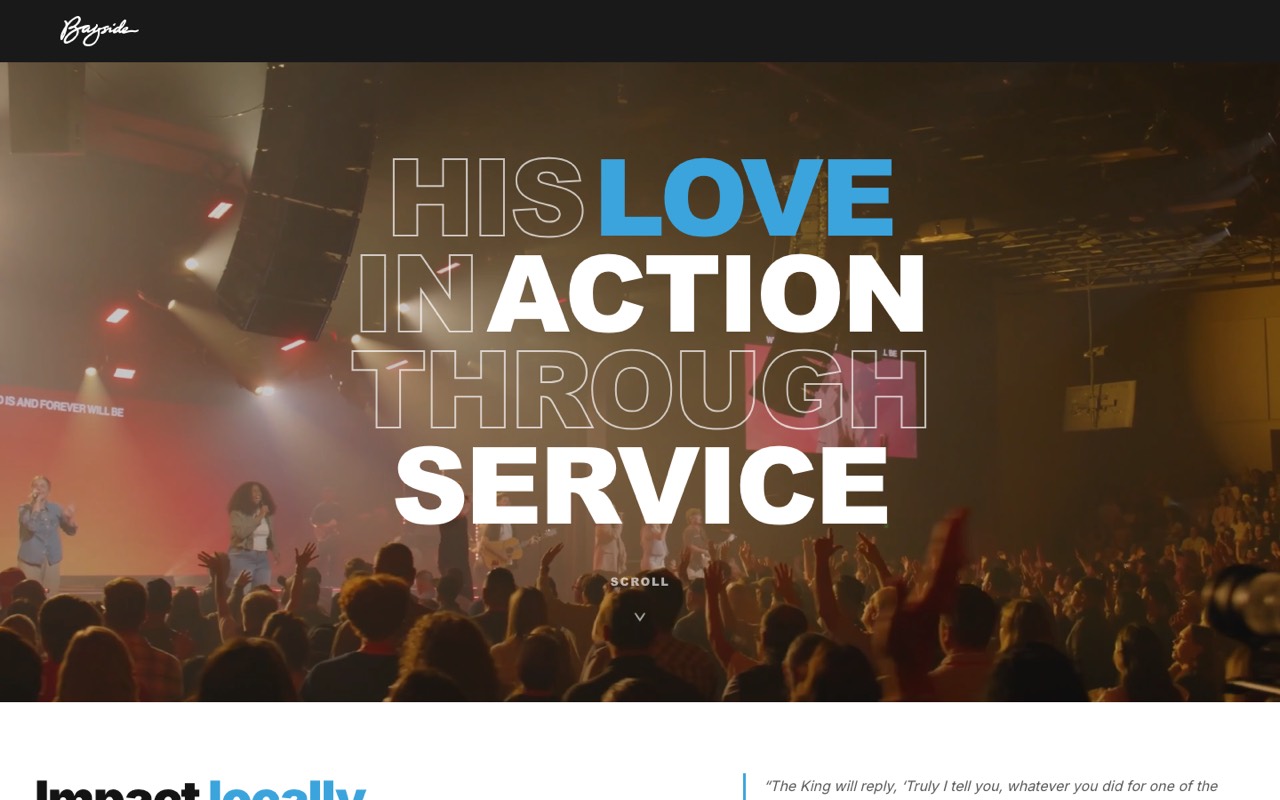 Screenshot of Local Outreach